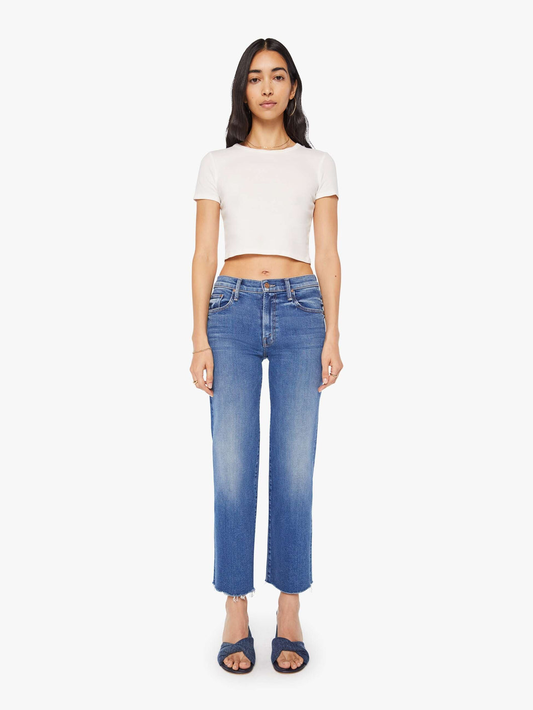 MD Rise Rambler Zip Ankle Fray