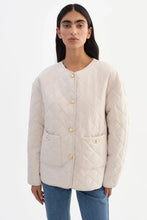 Load image into Gallery viewer, Quilted Collarless Jacket