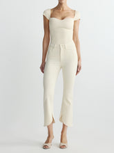 Load image into Gallery viewer, Bridget Boot Crop Scalloped Hem