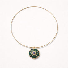 Load image into Gallery viewer, Malachite &amp; Tanzanite Compass