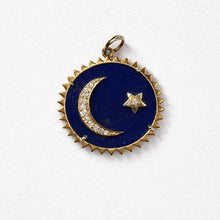 Load image into Gallery viewer, Moon &amp; Star Pendants