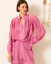 Load image into Gallery viewer, Annabel Pansy Sky Shirt