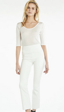 Load image into Gallery viewer, Leather Crop Flare Legging