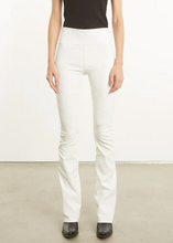 Load image into Gallery viewer, Leather Micro Flare Leggings