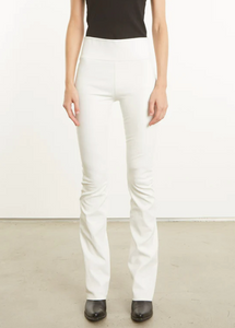 Leather Micro Flare Leggings