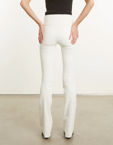 Leather Micro Flare Leggings