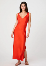 Load image into Gallery viewer, Ennis Satin Midaxi Dress