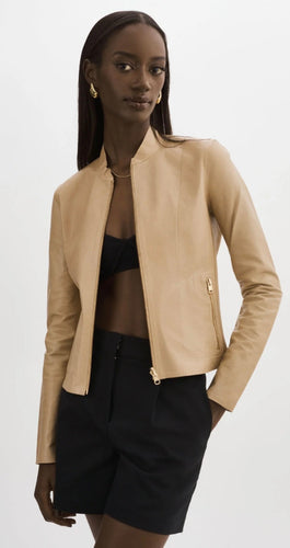 Chapin Reversible Leather Jacket