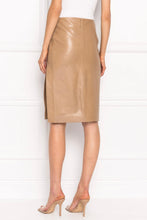 Load image into Gallery viewer, Liza Slit Leather Pencil Skirt