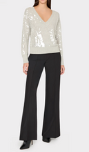Load image into Gallery viewer, Ilaria Sequin Vneck Sweater Top