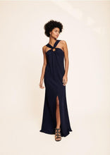 Load image into Gallery viewer, Midnight Blue Long Dress
