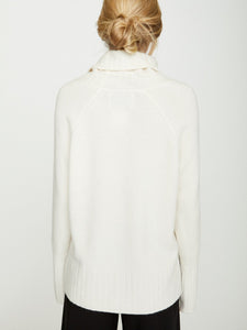 Jolie Fringe Layered Turtleneck