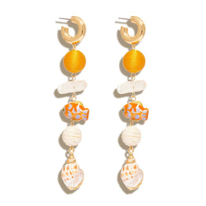Lux Cora Hoop Dangle Earring