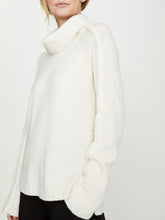 Load image into Gallery viewer, Jolie Fringe Layered Turtleneck