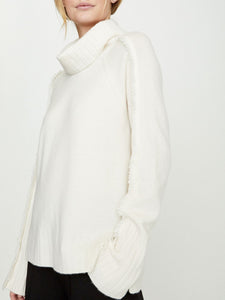 Jolie Fringe Layered Turtleneck