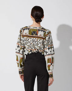 Maren Blouse Art Deco